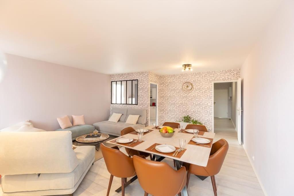 Appartement Spacieux/ Disneyland/Paris/Wifi/Bureau Шамп-сюр-Марн Екстериор снимка